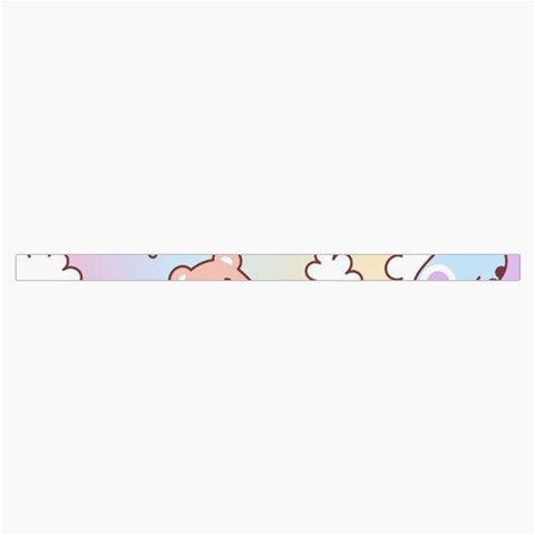 Pusheen Carebears Bears Cat Colorful Cute Pastel Pattern Roll Up Canvas Pencil Holder (S) from ArtsNow.com Strap