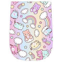 Pusheen Carebears Bears Cat Colorful Cute Pastel Pattern Wristlet Pouch Bag (Small) from ArtsNow.com Right Side