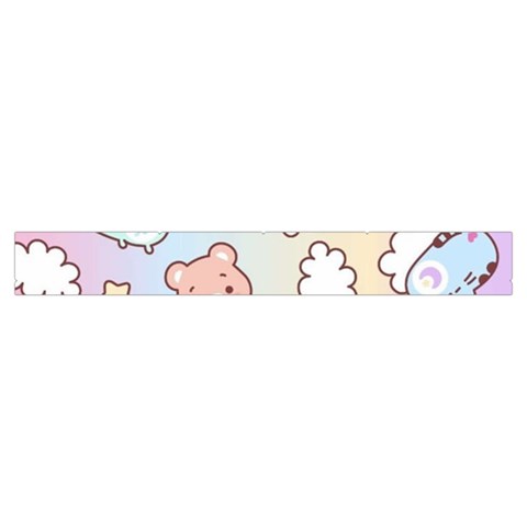 Pusheen Carebears Bears Cat Colorful Cute Pastel Pattern Make Up Case (Small) from ArtsNow.com Zipper Tape Front