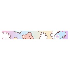 Pusheen Carebears Bears Cat Colorful Cute Pastel Pattern Make Up Case (Large) from ArtsNow.com Zipper Front