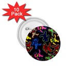 Bears Colors Dead Head Deadhead Grateful Dead 1.75  Buttons (10 pack)