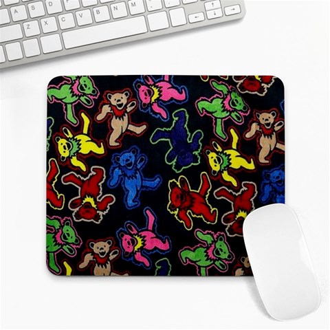 Bears Colors Dead Head Deadhead Grateful Dead Large Mousepad from ArtsNow.com Front