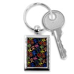 Bears Colors Dead Head Deadhead Grateful Dead Key Chain (Rectangle)