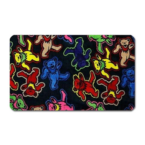 Bears Colors Dead Head Deadhead Grateful Dead Magnet (Rectangular) from ArtsNow.com Front
