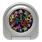 Bears Colors Dead Head Deadhead Grateful Dead Travel Alarm Clock