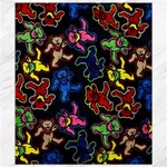 Bears Colors Dead Head Deadhead Grateful Dead Canvas 8  x 10 