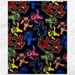 Bears Colors Dead Head Deadhead Grateful Dead Canvas 16  x 20 