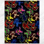 Bears Colors Dead Head Deadhead Grateful Dead Canvas 11  x 14 