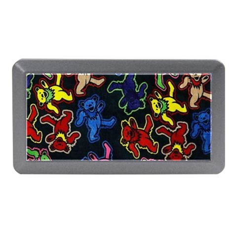 Bears Colors Dead Head Deadhead Grateful Dead Memory Card Reader (Mini) from ArtsNow.com Front
