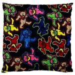 Bears Colors Dead Head Deadhead Grateful Dead Large Cushion Case (Two Sides)