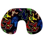Bears Colors Dead Head Deadhead Grateful Dead Travel Neck Pillow
