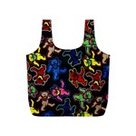 Bears Colors Dead Head Deadhead Grateful Dead Full Print Recycle Bag (S)