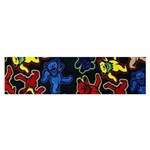 Bears Colors Dead Head Deadhead Grateful Dead Oblong Satin Scarf (16  x 60 )