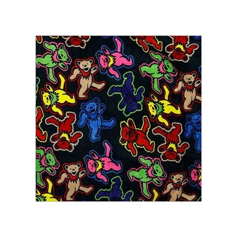 Bears Colors Dead Head Deadhead Grateful Dead Square Tapestry (Small) from ArtsNow.com Front