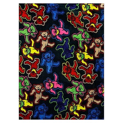 Bears Colors Dead Head Deadhead Grateful Dead Playing Cards Single Design (Rectangle) with Custom Box from ArtsNow.com Card