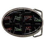 Chart Pattern Belt Buckles