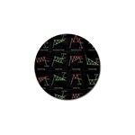 Chart Pattern Golf Ball Marker