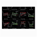 Chart Pattern Postcards 5  x 7  (Pkg of 10)