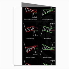 Chart Pattern Greeting Cards (Pkg of 8) from ArtsNow.com Right