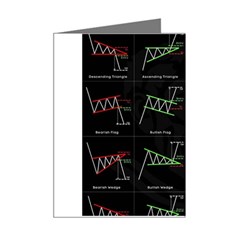 Chart Pattern Mini Greeting Cards (Pkg of 8) from ArtsNow.com Right