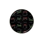 Chart Pattern Hat Clip Ball Marker