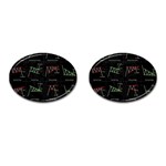 Chart Pattern Cufflinks (Oval)