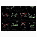 Chart Pattern Large Glasses Cloth