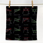 Chart Pattern Face Towel