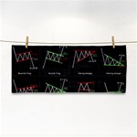 Chart Pattern Hand Towel