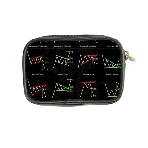 Chart Pattern Coin Purse from ArtsNow.com Back
