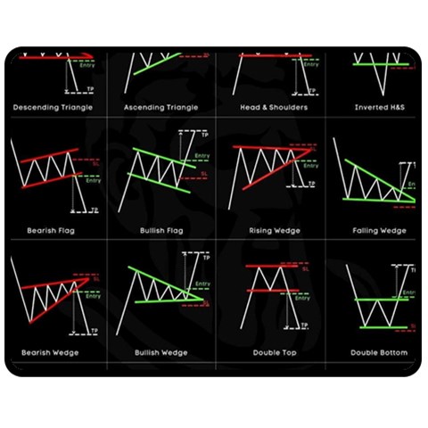 Chart Pattern One Side Fleece Blanket (Medium) from ArtsNow.com 60 x50  Blanket Front