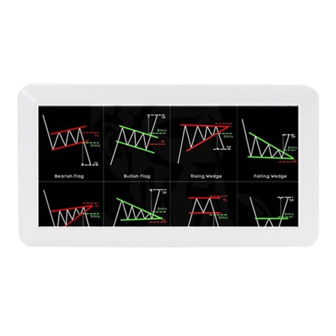 Chart Pattern Memory Card Reader (Mini) from ArtsNow.com Front