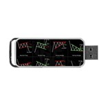 Chart Pattern Portable USB Flash (Two Sides)