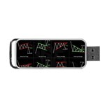 Chart Pattern Portable USB Flash (Two Sides)