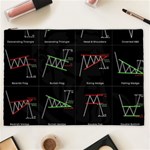 Chart Pattern Cosmetic Bag (XXL)