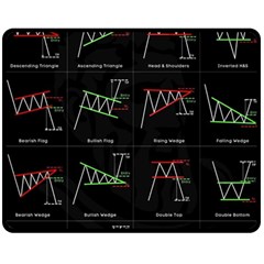 Chart Pattern Fleece Blanket (Medium) from ArtsNow.com 58.8 x47.4  Blanket Front