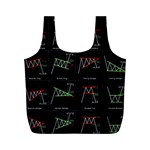 Chart Pattern Full Print Recycle Bag (M)