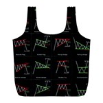 Chart Pattern Full Print Recycle Bag (L)