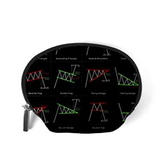 Chart Pattern Accessory Pouch (Small) from ArtsNow.com Back