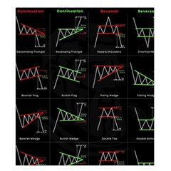 Chart Pattern Duvet Cover Double Side (King Size) from ArtsNow.com Front