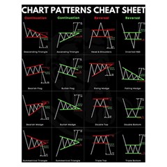 Chart Pattern Toiletries Pouch from ArtsNow.com Back