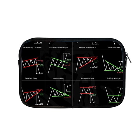 Chart Pattern Apple MacBook Pro 13  Zipper Case from ArtsNow.com Front