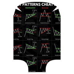 Chart Pattern Luggage Cover (Large) from ArtsNow.com Back