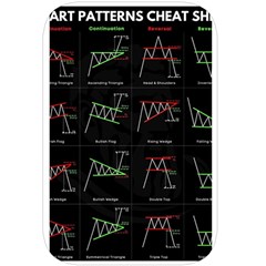 Chart Pattern Belt Pouch Bag (Large) from ArtsNow.com Back