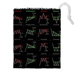 Chart Pattern Drawstring Pouch (4XL)