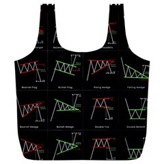 Chart Pattern Full Print Recycle Bag (XXL) from ArtsNow.com Back