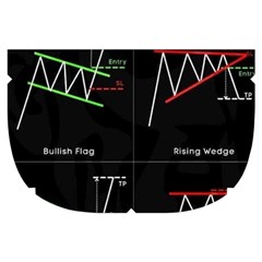 Chart Pattern Make Up Case (Small) from ArtsNow.com Side Right