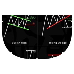 Chart Pattern Make Up Case (Medium) from ArtsNow.com Side Right