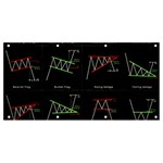 Chart Pattern Banner and Sign 8  x 4 