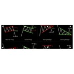 Chart Pattern Banner and Sign 9  x 3 